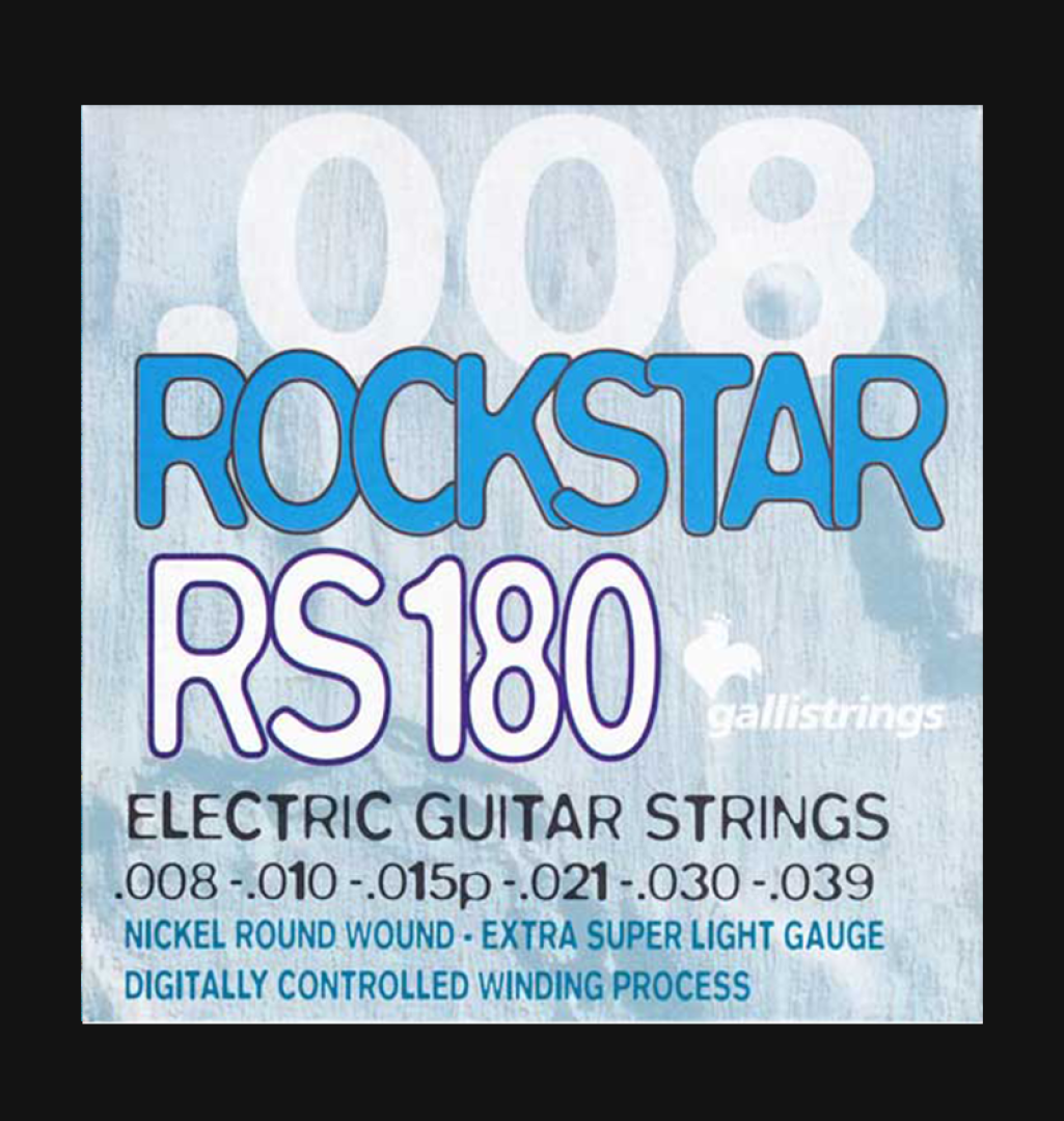 Galli Strings Rockstar RS180 'Extra Super Light'